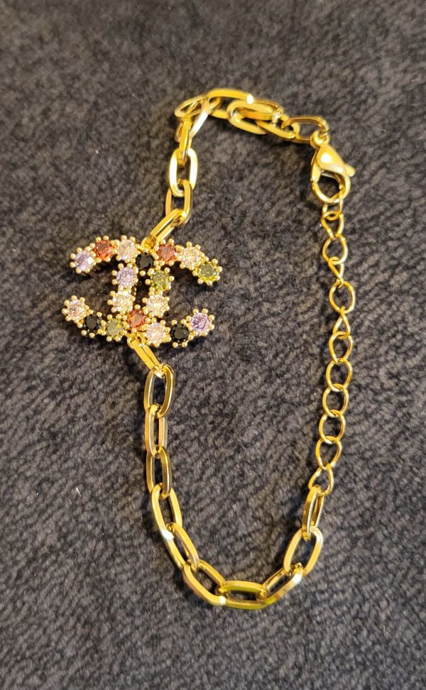 Brazalete chanel colores - Imagen 2