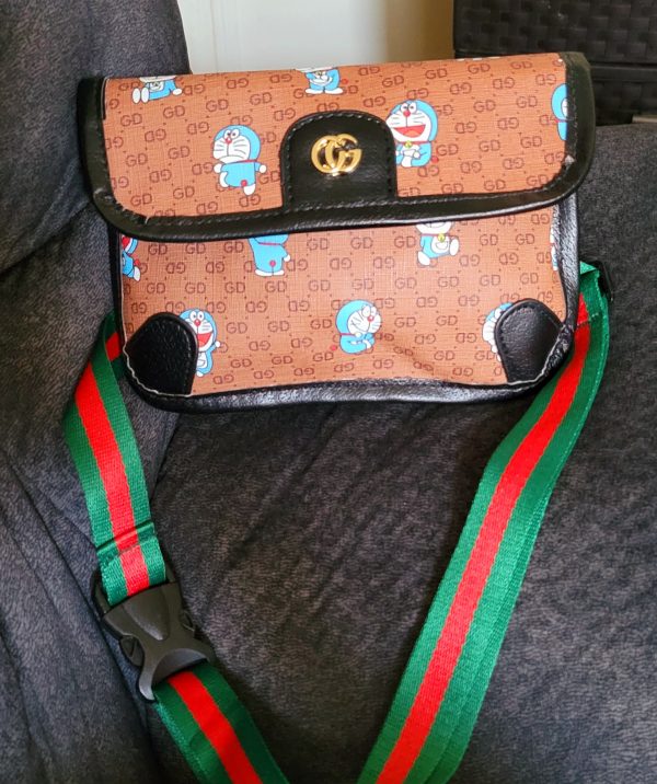 BOLSO DE NIÑA GATO AZUL - Imagen 2
