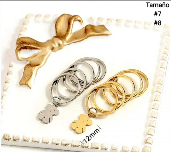 2 SET ANILLOS TOUS