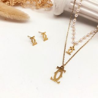 Juego Cartier acero