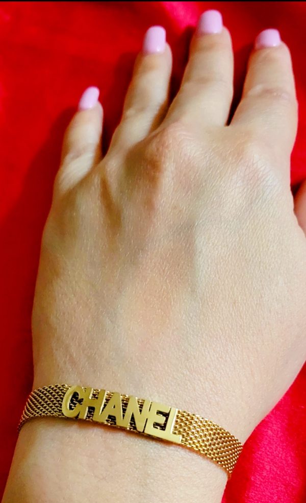 Brazalete chanel MATERIAL: ACERO INOXIDABLE - Imagen 2