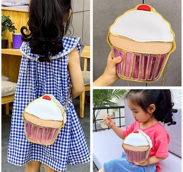Bolso de niña bizcocho
