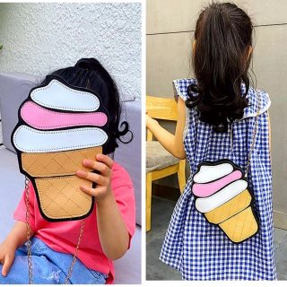 Bolso de niña helado