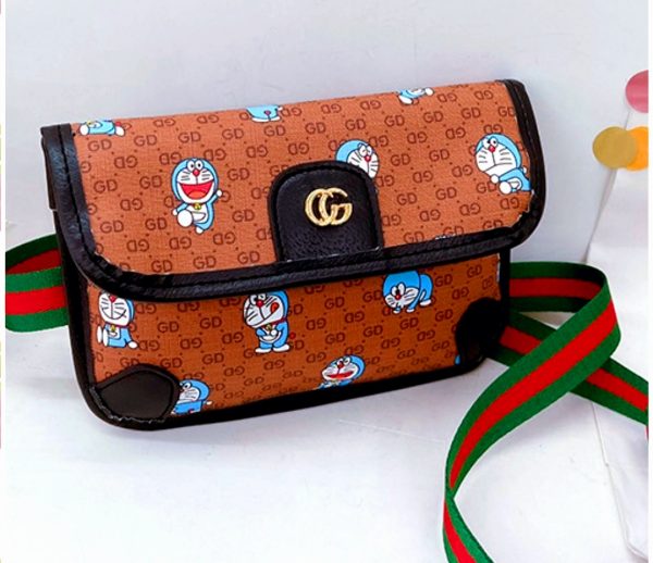 BOLSO DE NIÑA GATO AZUL