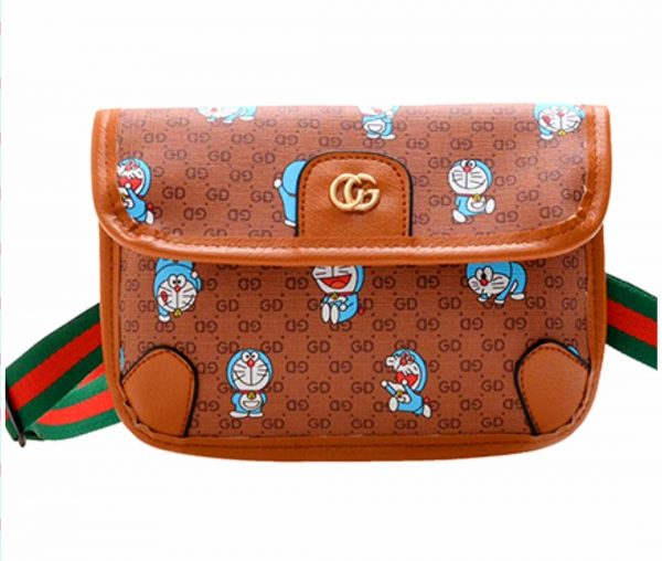 BOLSO DE NIÑA GATO AZUL