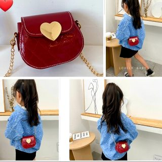 BOLSO DE NIÑA CORAZÓN