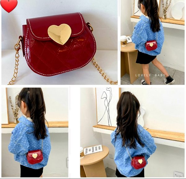 BOLSO DE NIÑA CORAZÓN