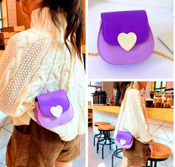 BOLSO DE NIÑA CORAZÓN