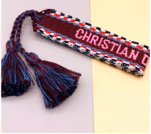 Pulsera tejida Dior