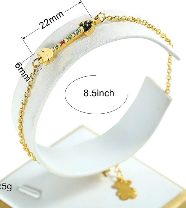 Brazalete oso con flecha