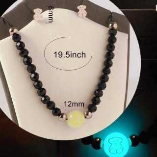 Juego collar oso