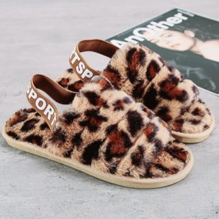 PANTUFLAS ANIMAL PRINT