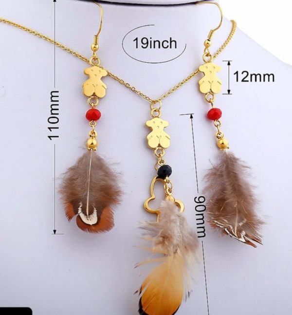 Juego plumas oso