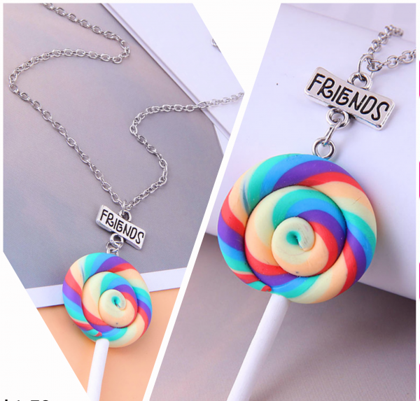 Cadena de niña paleta
