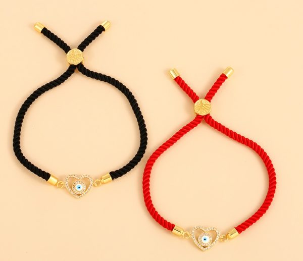Pulsera ojo y corazón - Imagen 2