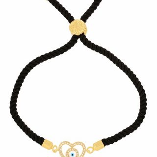 Pulsera ojo y corazón