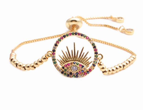 PULSERA AJUSTABLE OJO - Imagen 2
