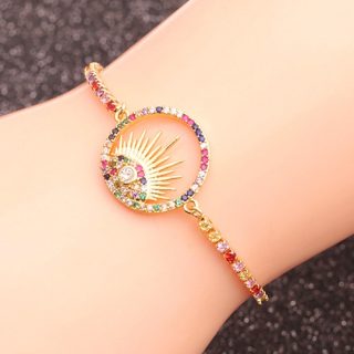 PULSERA AJUSTABLE OJO