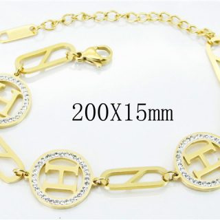 Brazalete H-ermes acero inoxidable