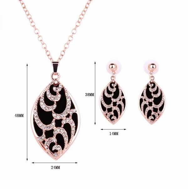 Juego arete y collar - Imagen 2