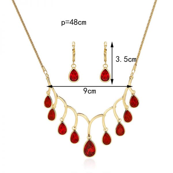 Juego arete y collar - Imagen 3