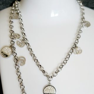 Juego collar y pulsera GG