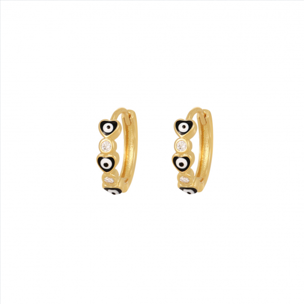 Arete pequeño ojo Turco