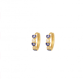 Arete pequeño ojo Turco