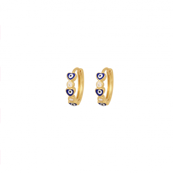 Arete pequeño ojo Turco