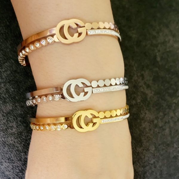 Pulsera GG plata - Imagen 4