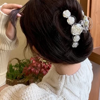 Gancho del cabello floreal