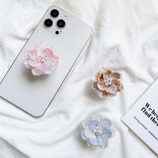 Soporte de celular flor