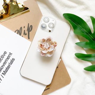 Soporte de celular flor