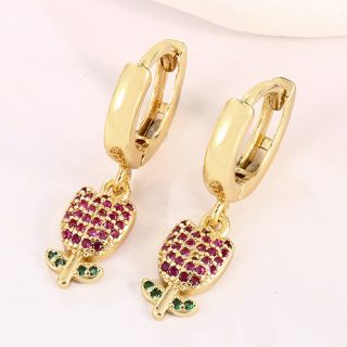 Arete  tulipan tipo hoop