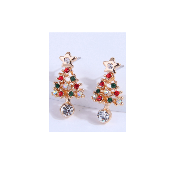 Arete pequeño árbol de navidad