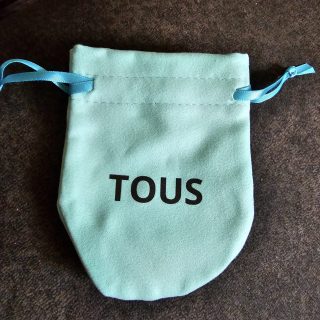 Bolsa de tela para joyería T-ous