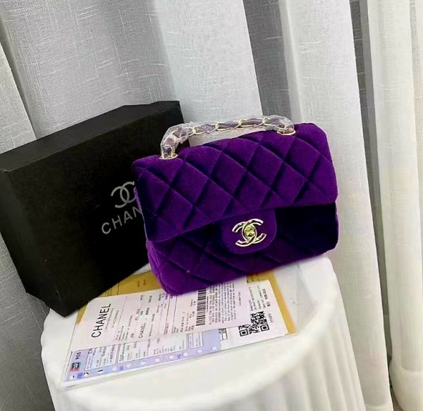 Bolso Cha-nel con caja