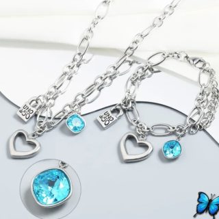 JUEGO COLLAR Y PULSERA UNO de 50