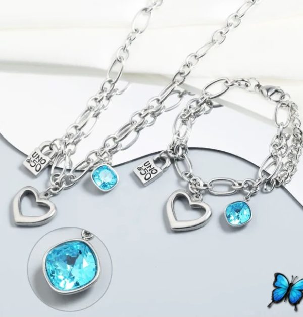 JUEGO COLLAR Y PULSERA UNO de 50