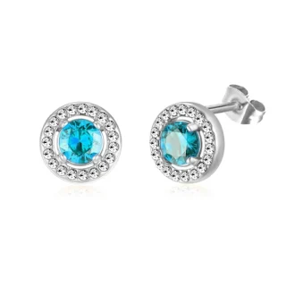 Arete tipo dormilona acero