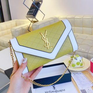 Bolso pequeño YSL con caja