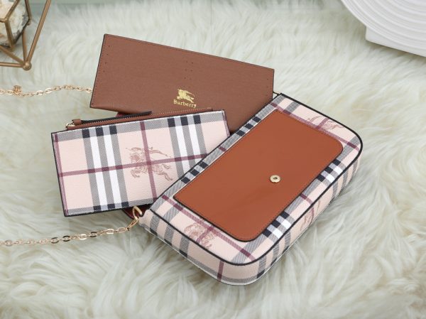Bolso 3 pcs Bur-berry - Imagen 3