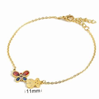 Pulsera T-OUS y mariposa