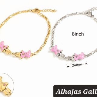 2 pulseras oso