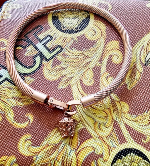 Pulsera V-ersace oro rosa