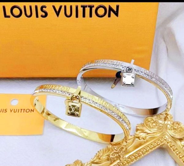 Pulsera LV silver