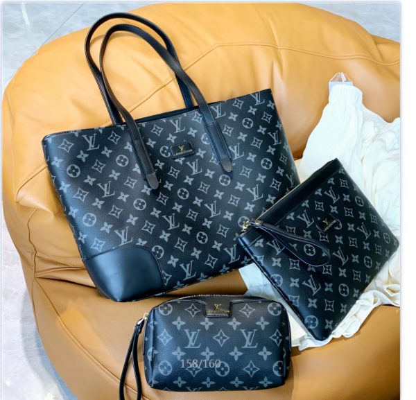Juego bolso 3 pcs LV