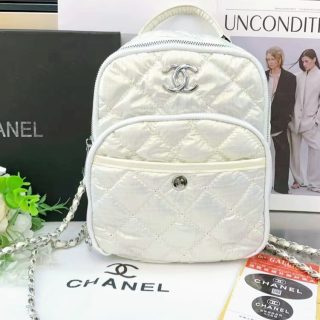 Mochila Cha-nel con caja