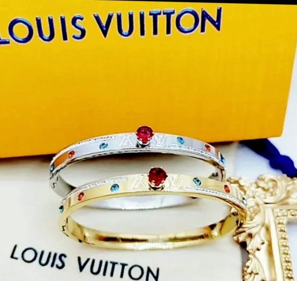 Pulsera LV silver