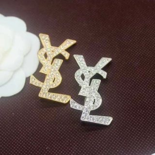Broche YSL gold